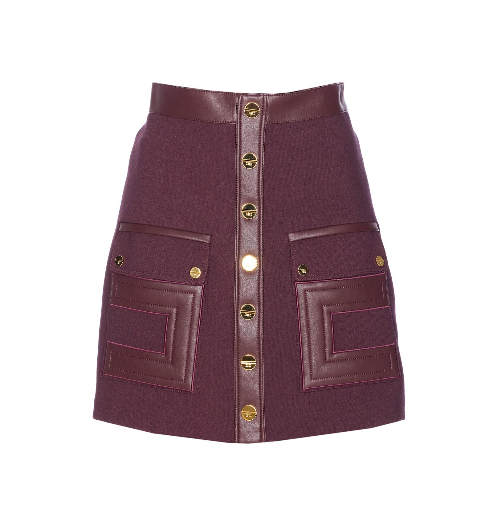 elisabetta franchi mini skirt