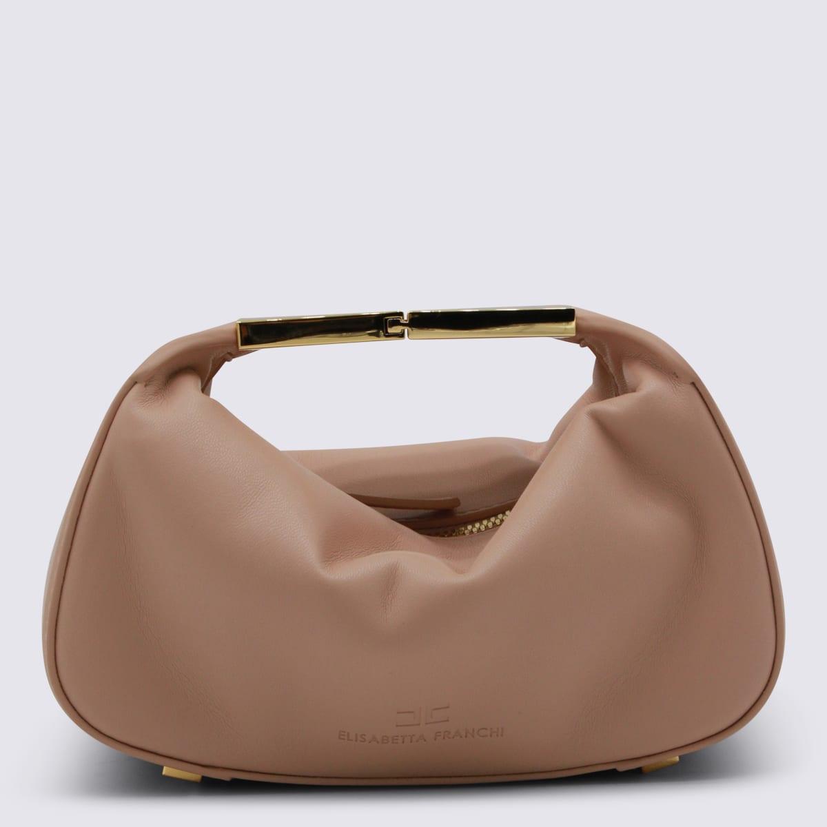 elisabetta franchi nude hobo clutch