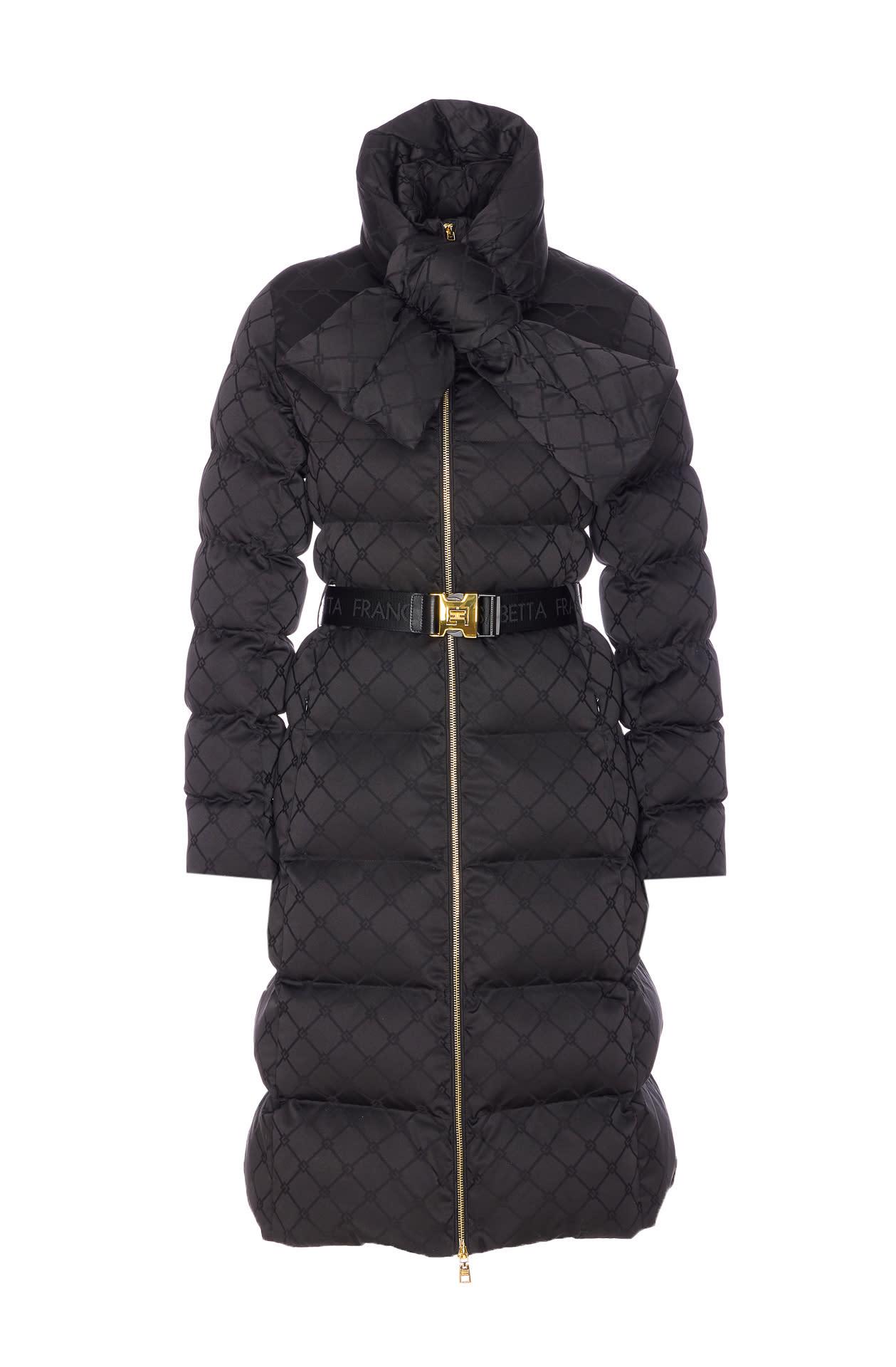 elisabetta franchi padded coat