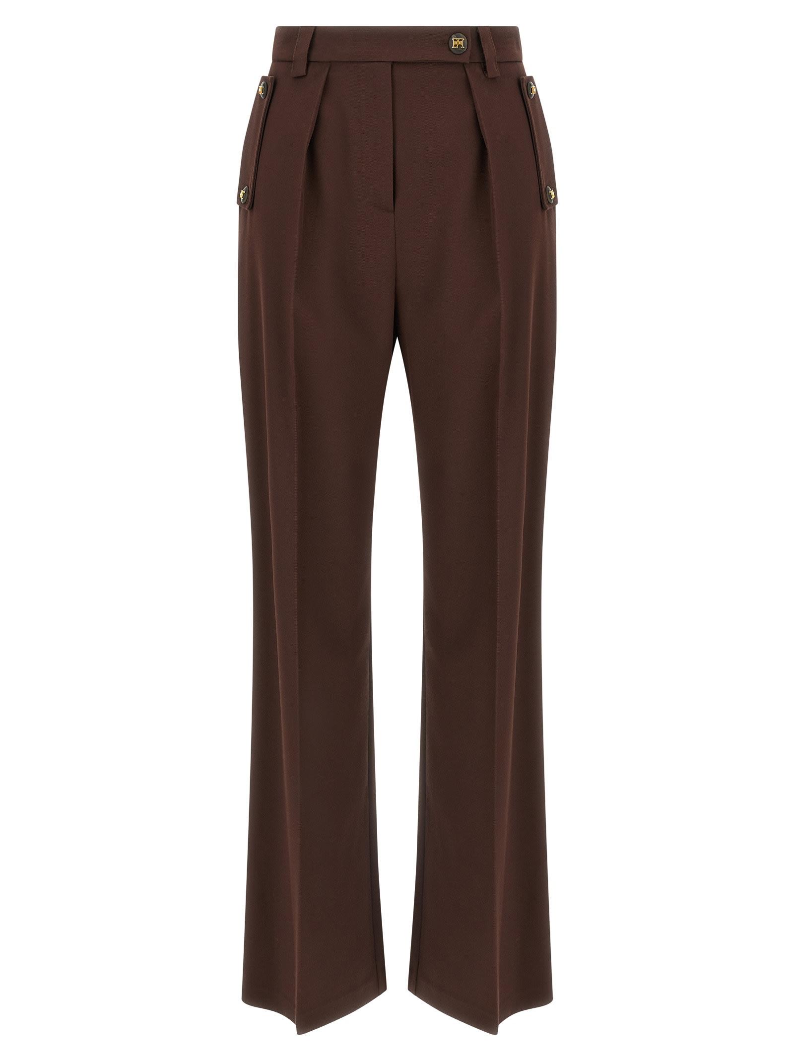 elisabetta franchi palazzo pants
