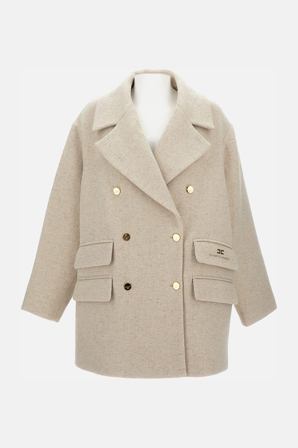 elisabetta franchi peacoat
