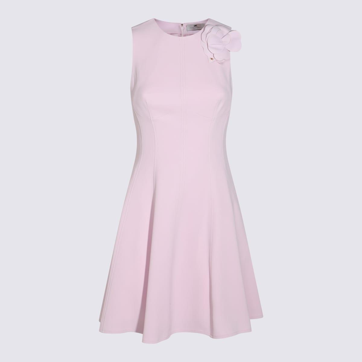 elisabetta franchi pink mini dress