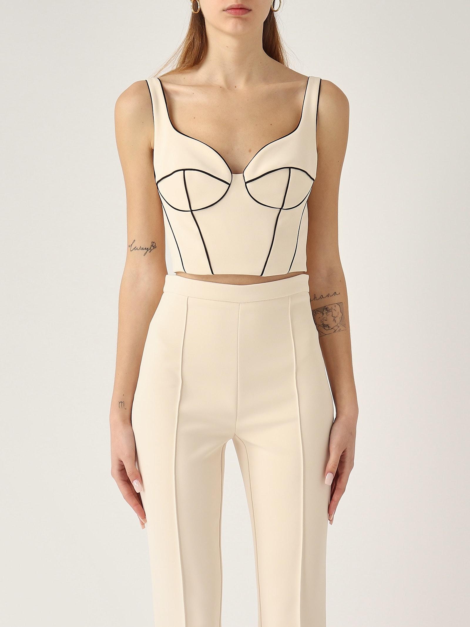 elisabetta franchi poliestere top-wear
