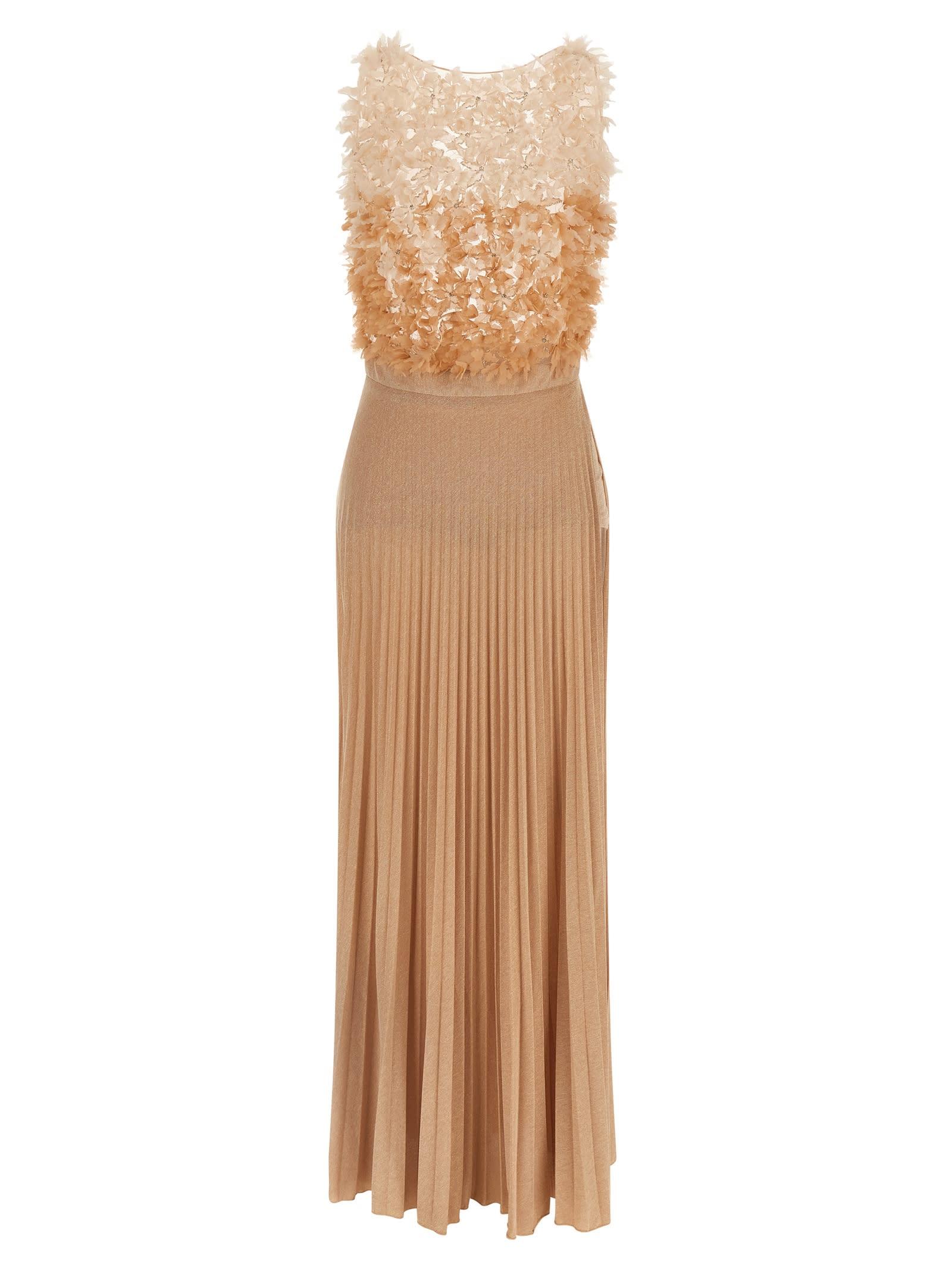 elisabetta franchi red carpet dress