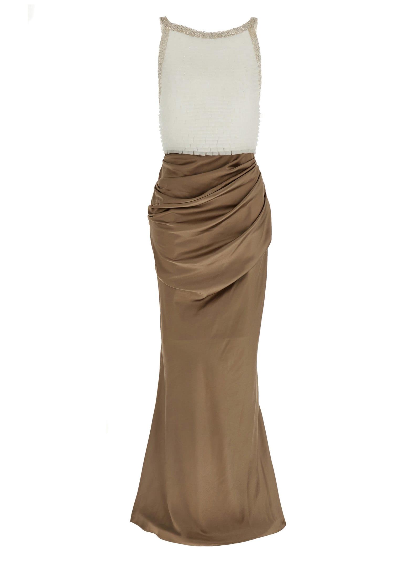 elisabetta franchi red carpet dress