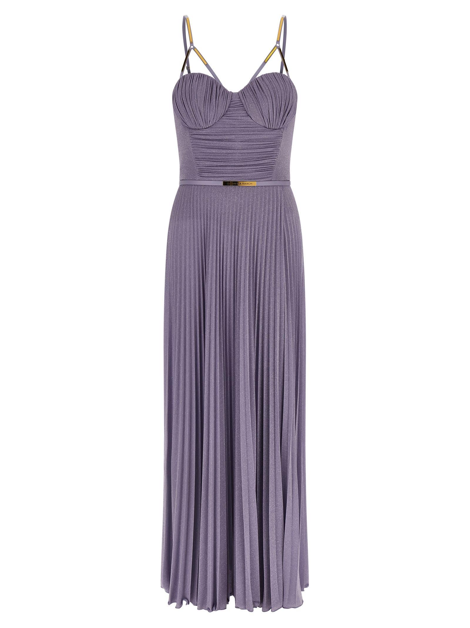 elisabetta franchi red carpet dress