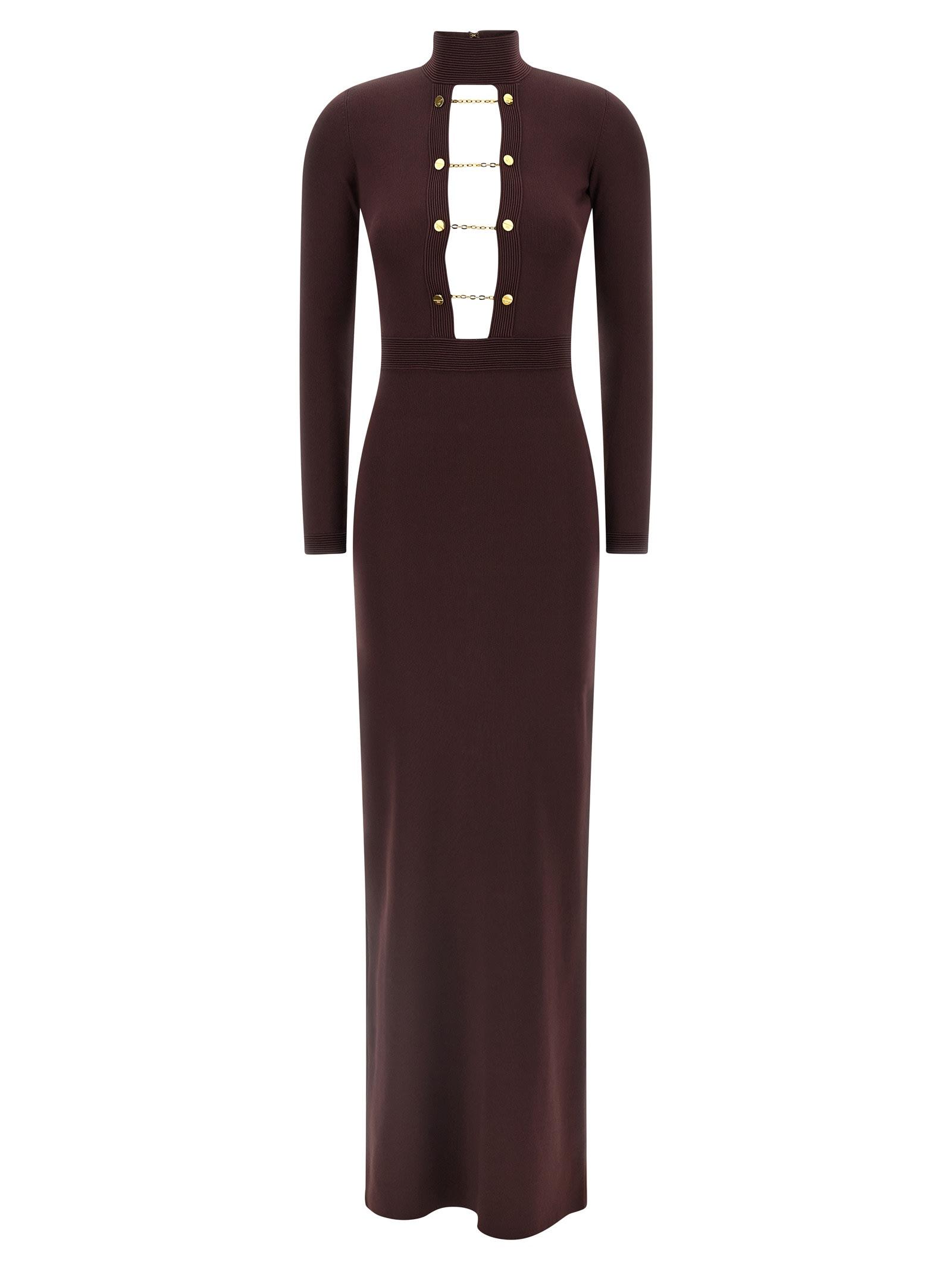 elisabetta franchi red carpet dress
