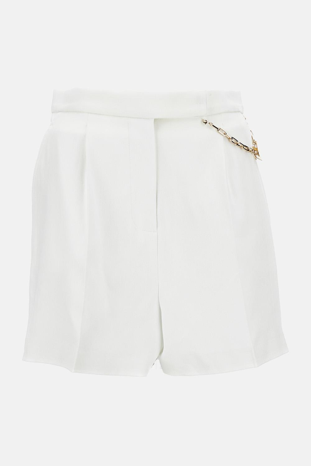 elisabetta franchi shorts white viea - women