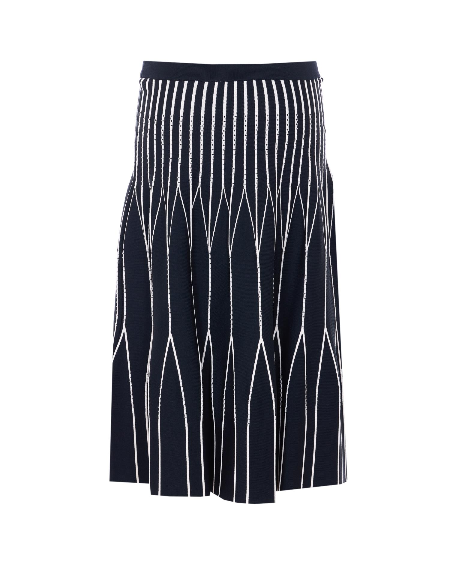 elisabetta franchi skirts black viscose - women