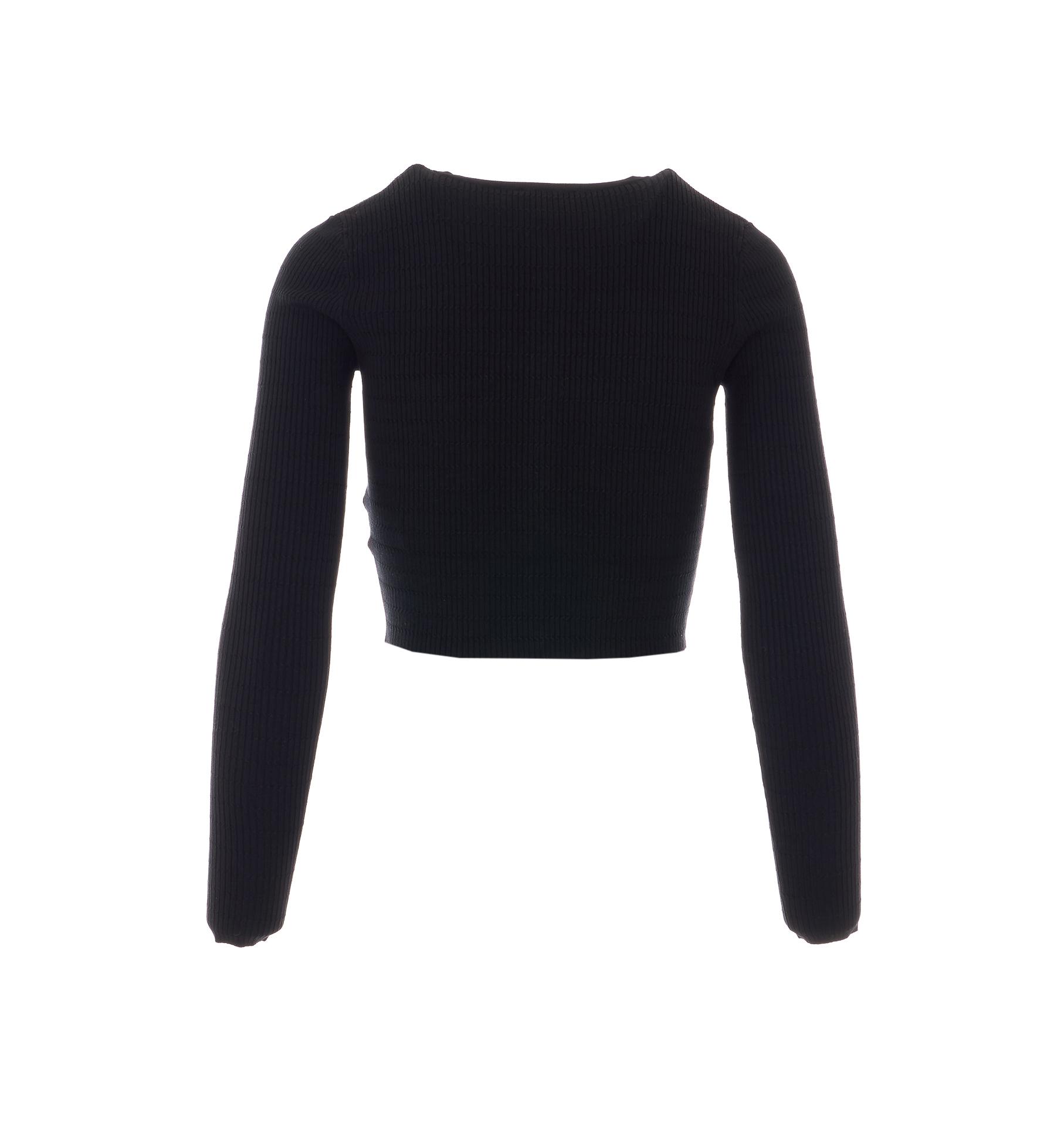 elisabetta franchi sweaters black lyocell - women