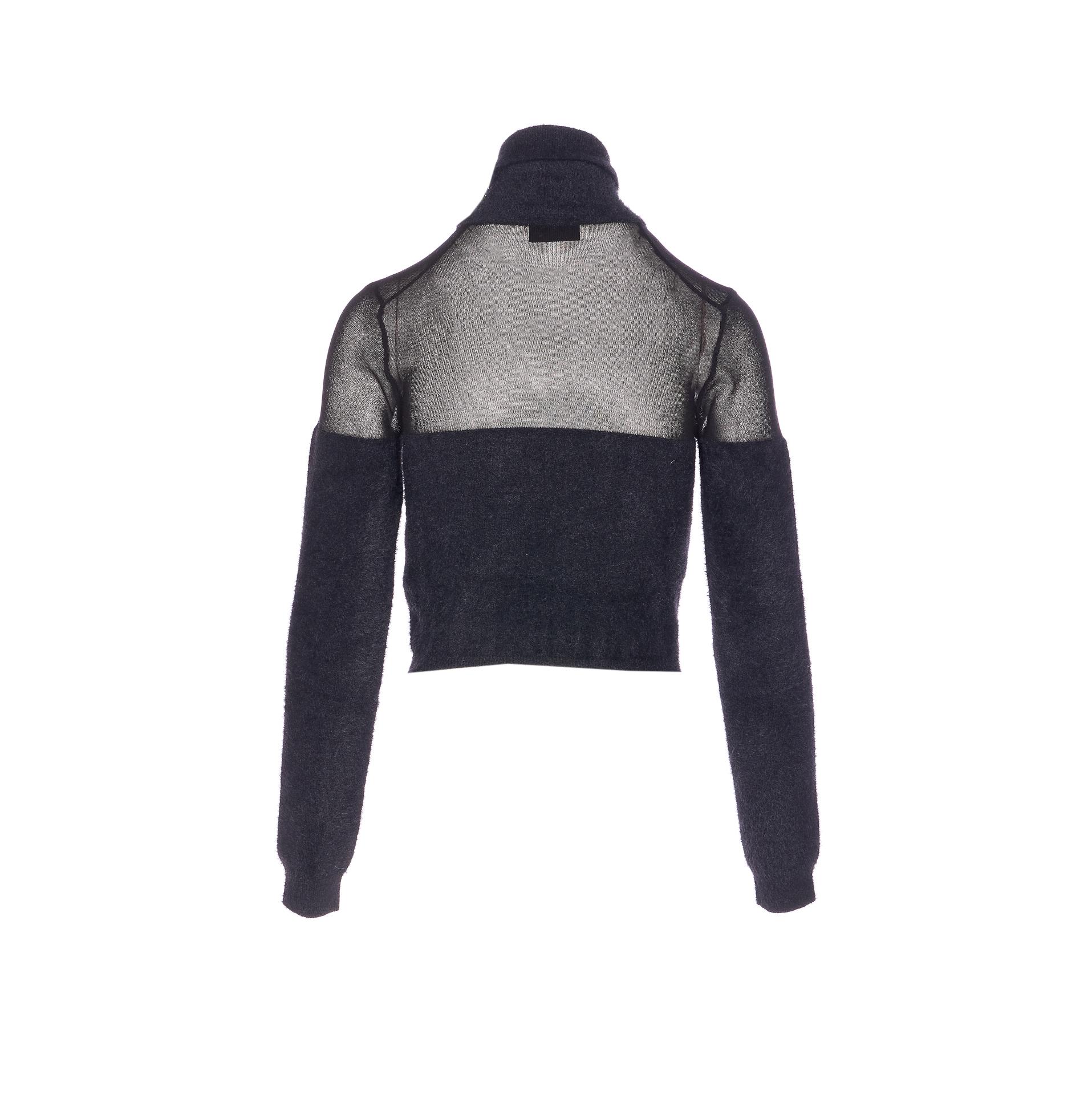 elisabetta franchi sweaters black polyamide - women