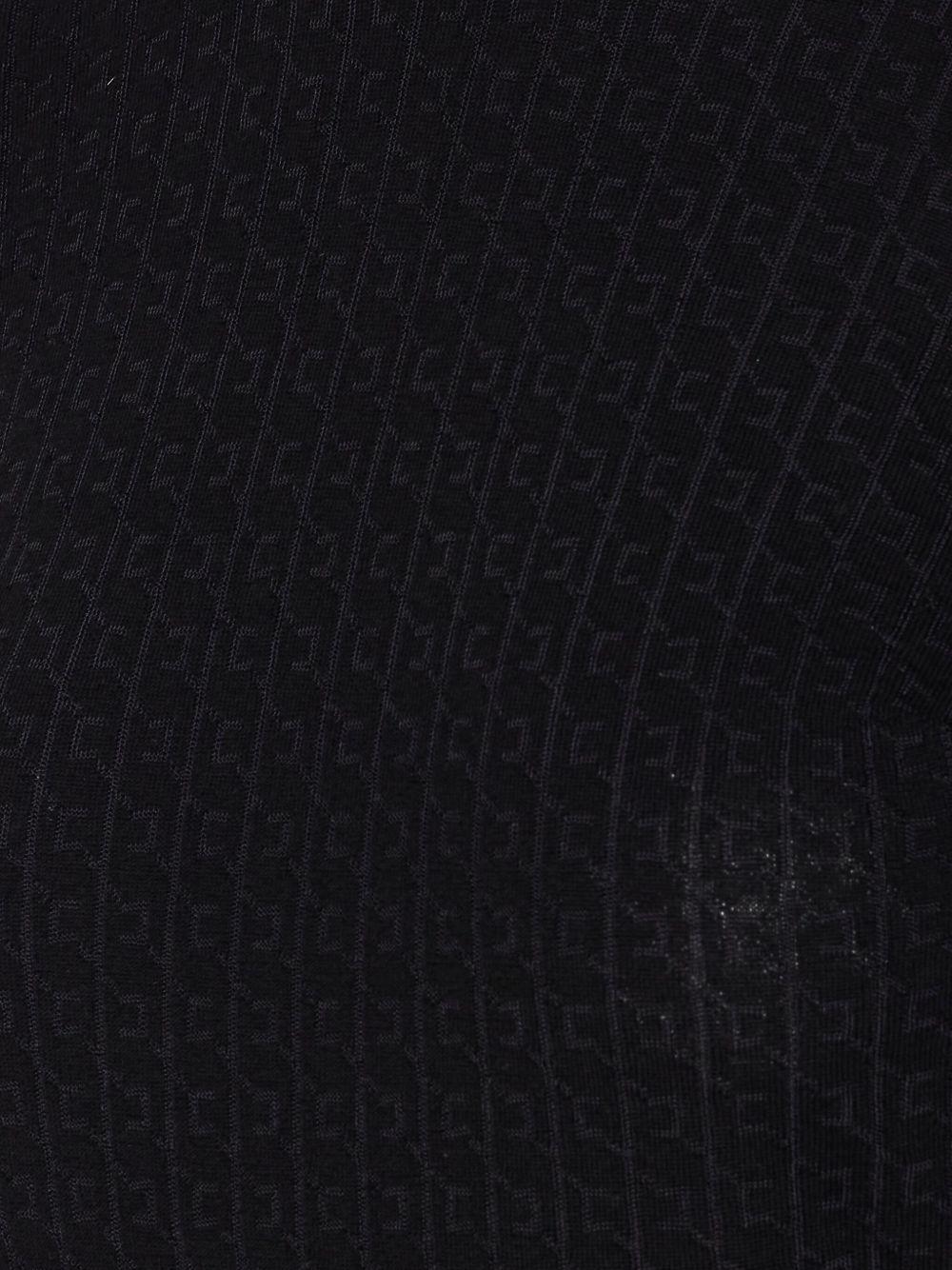 elisabetta franchi sweaters black viscose - women