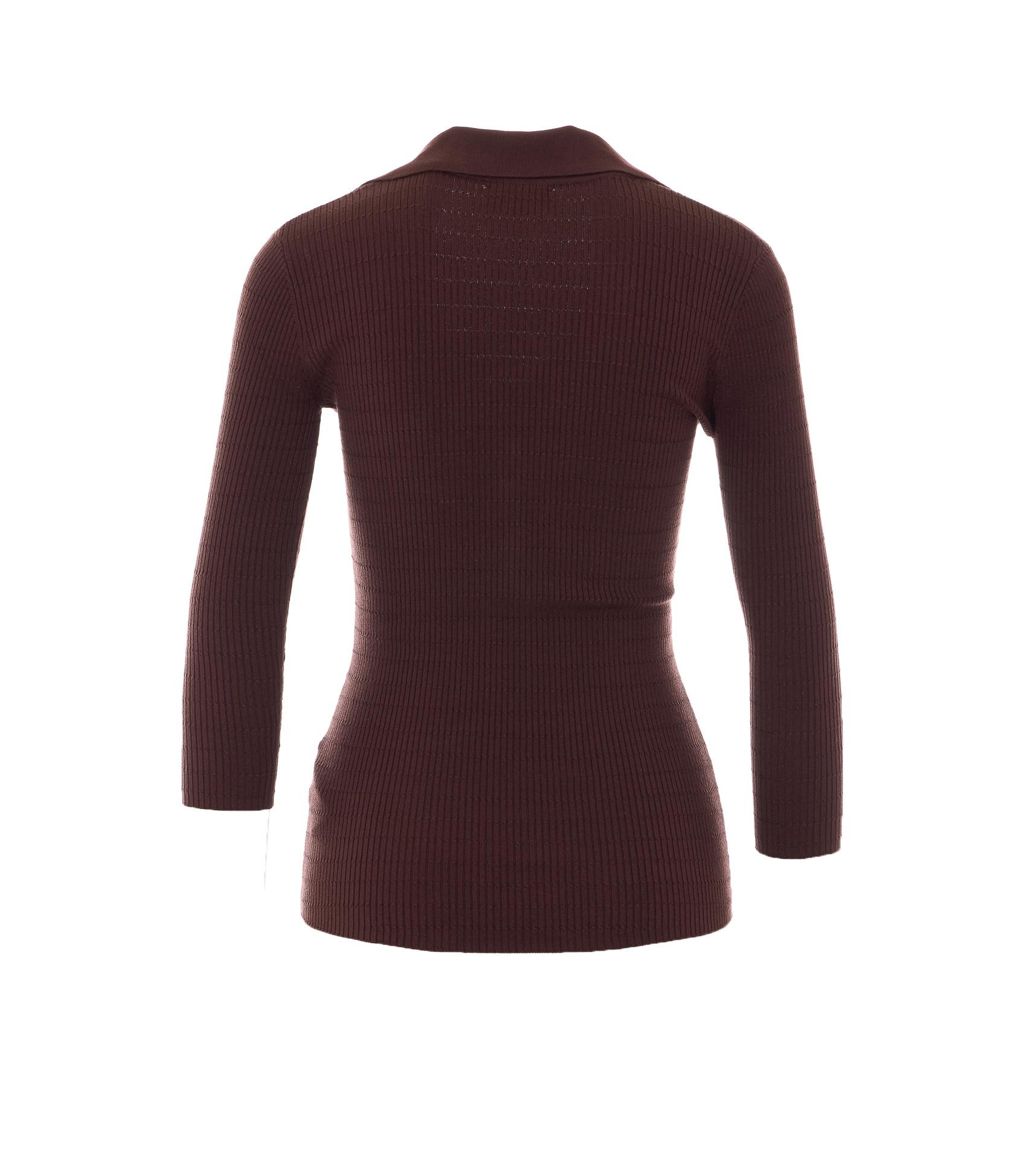 elisabetta franchi sweaters brown lyocell - women