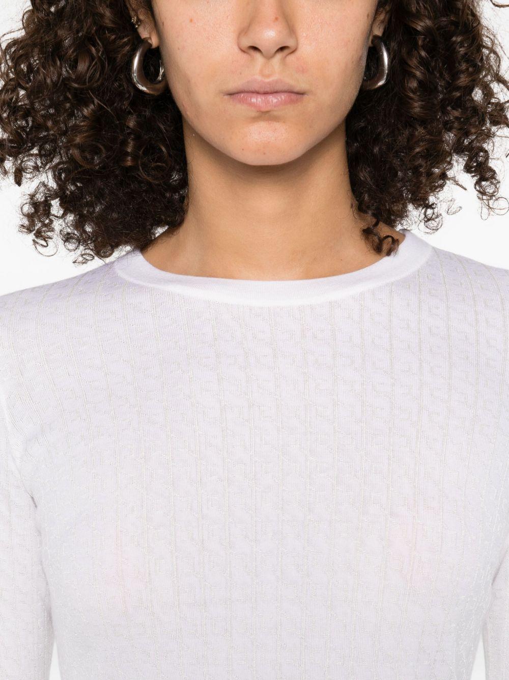 elisabetta franchi sweaters ivory viscose - women