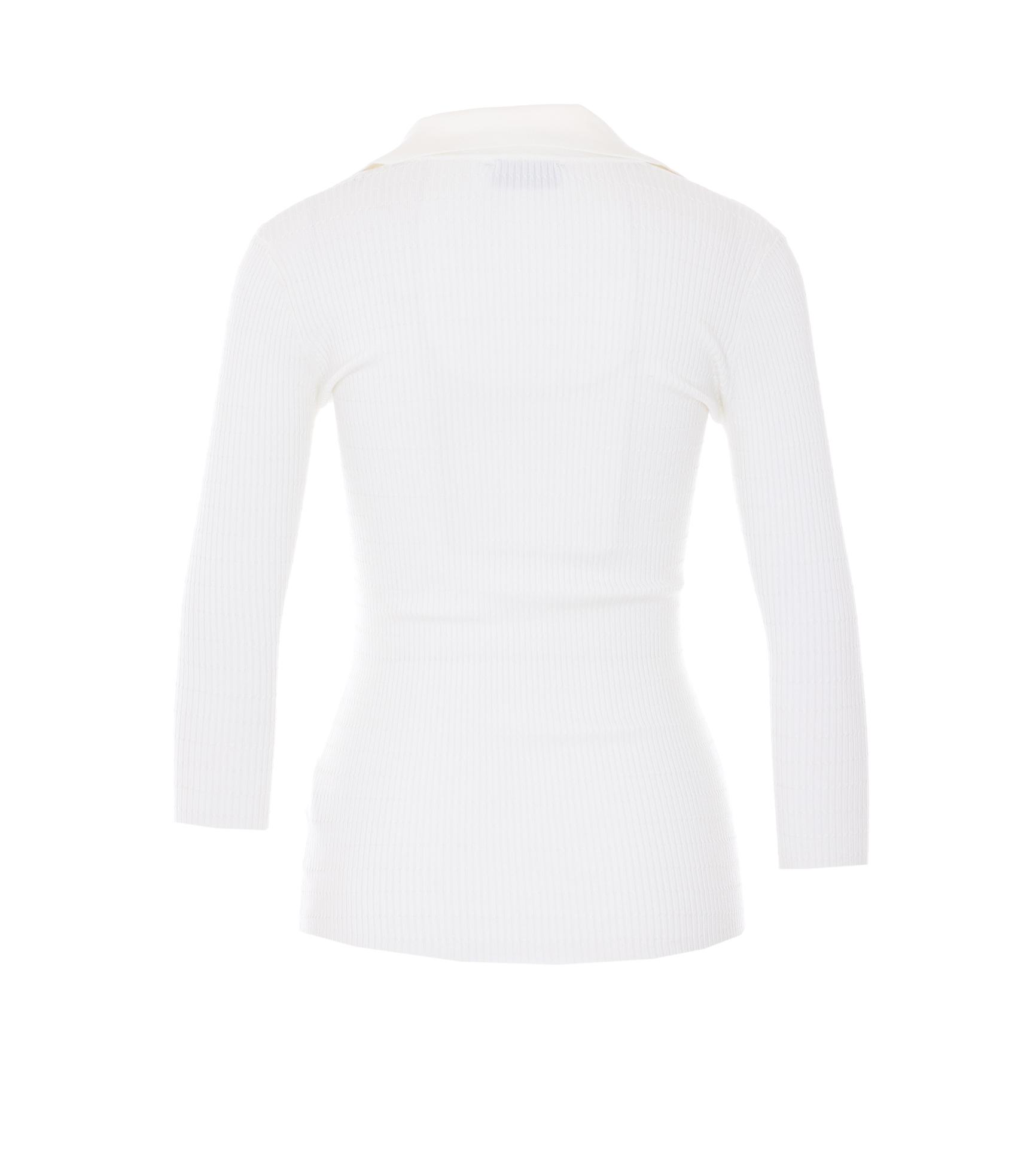 elisabetta franchi sweaters white lyocell - women