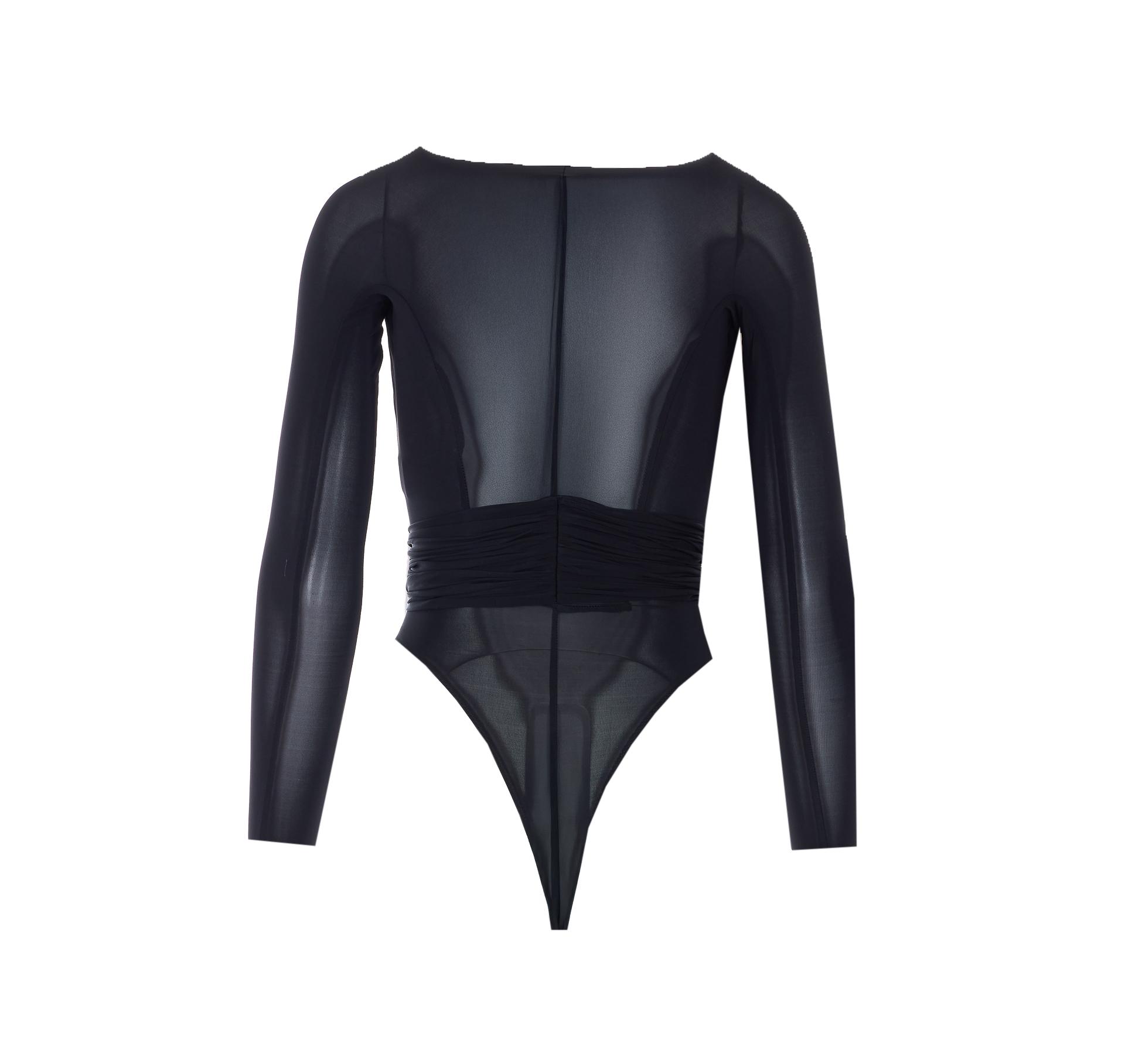 elisabetta franchi top black viscose - women