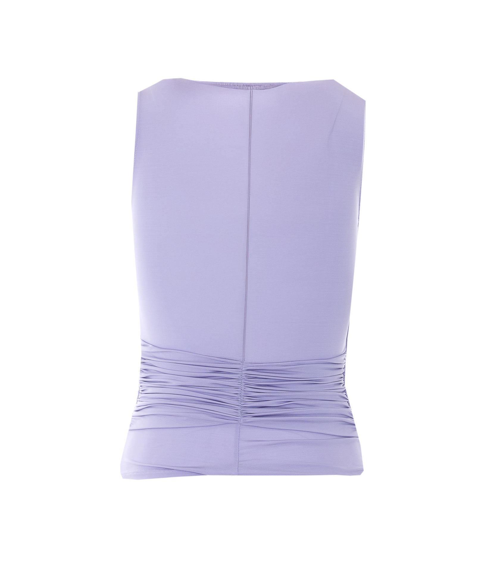 elisabetta franchi top lilac viscose - women
