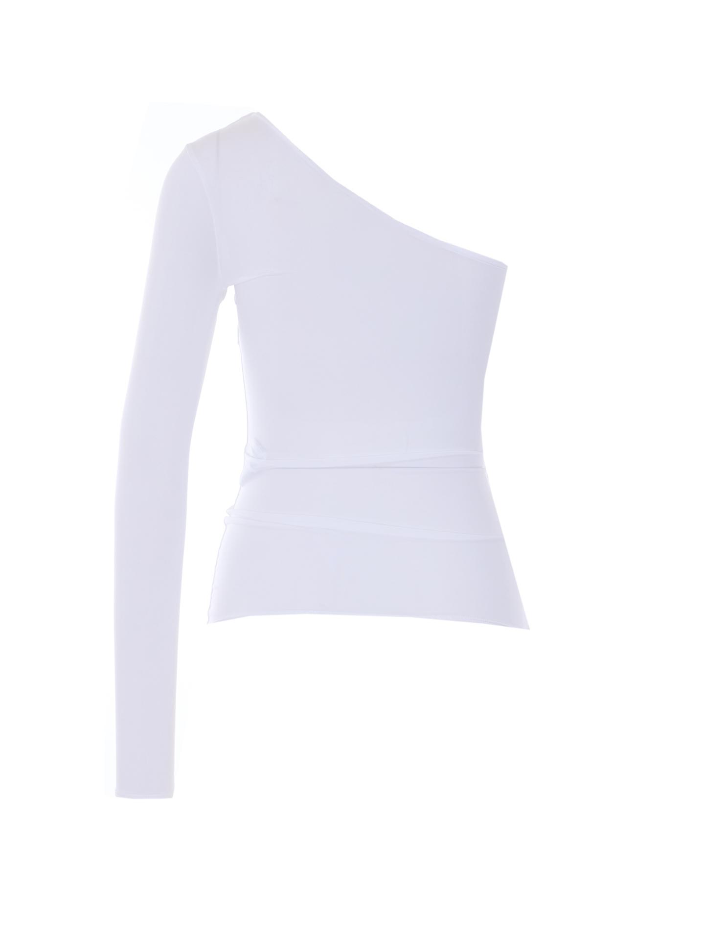 elisabetta franchi top white viscose - women