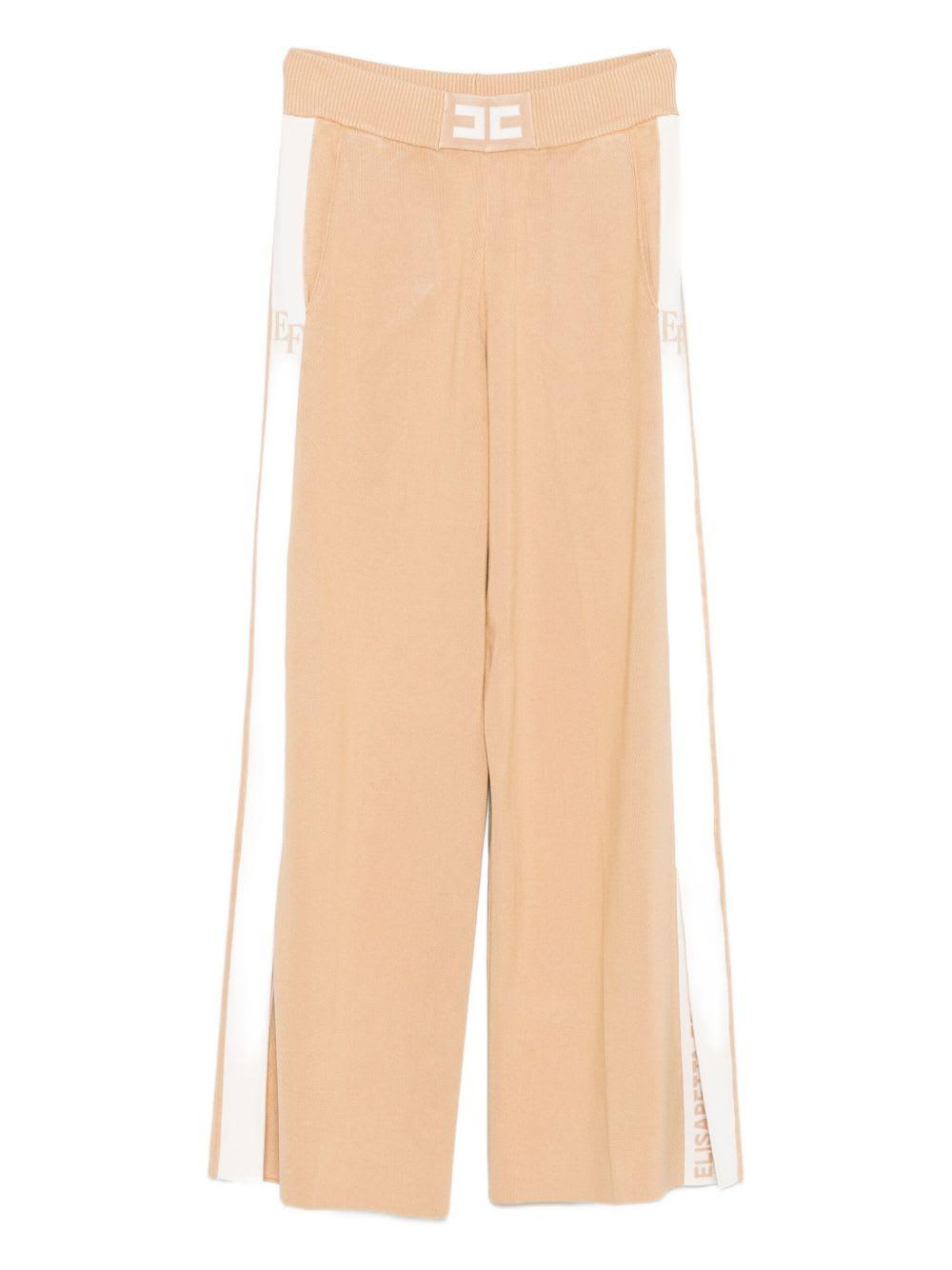 elisabetta franchi tricot trousers