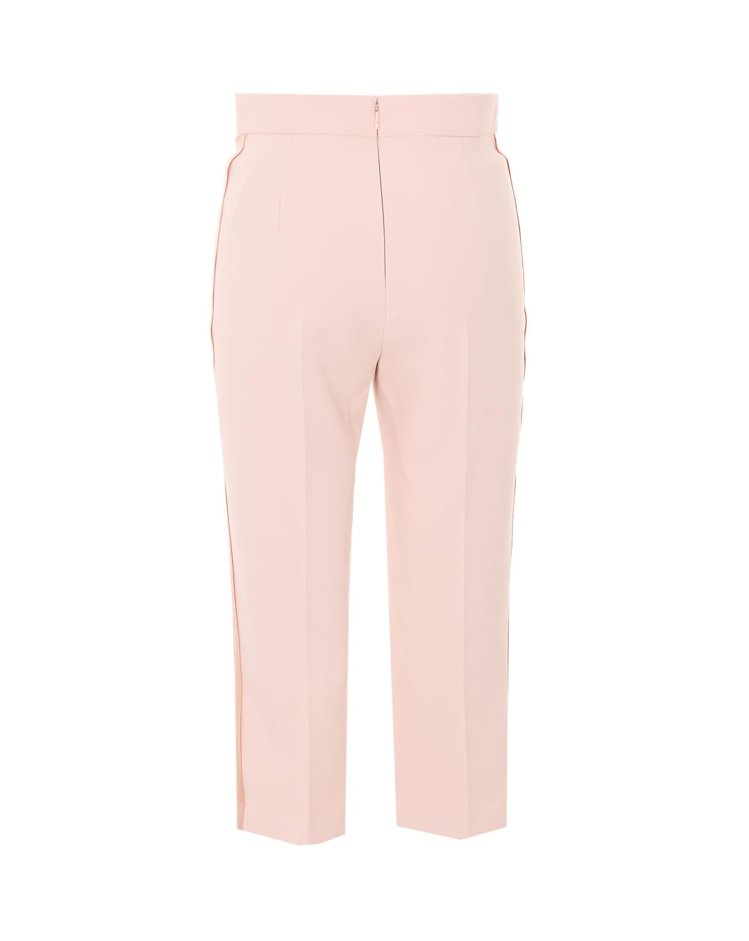 elisabetta franchi trousers pink polyester - women