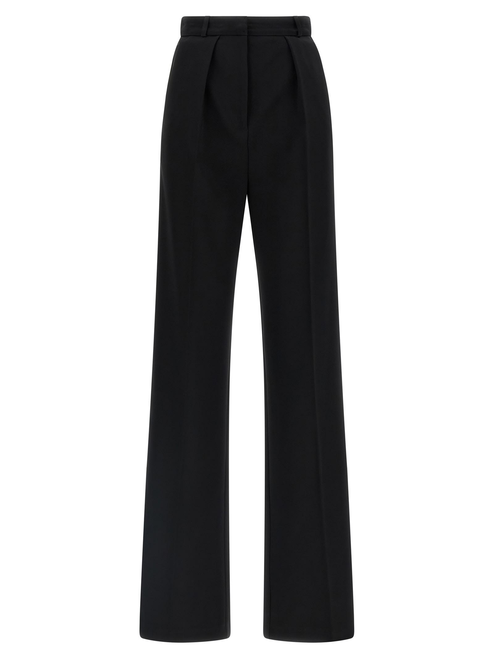 elisabetta franchi tuxedo-effect trousers