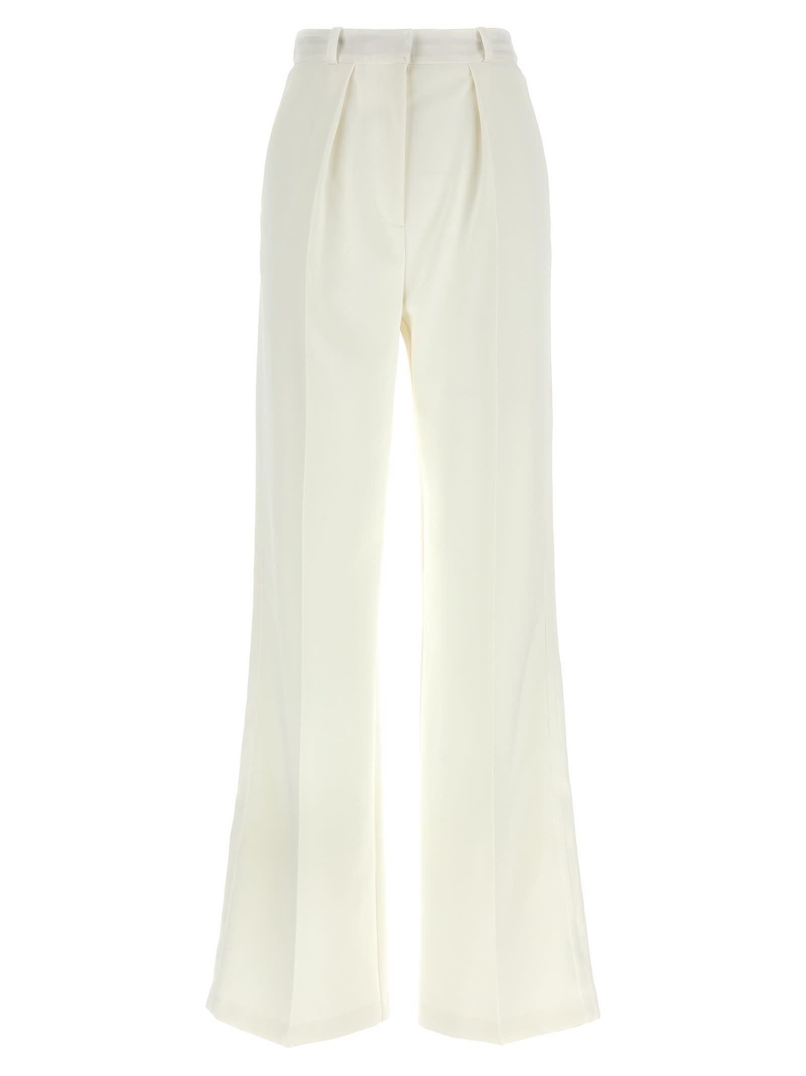 elisabetta franchi tuxedo-effect trousers