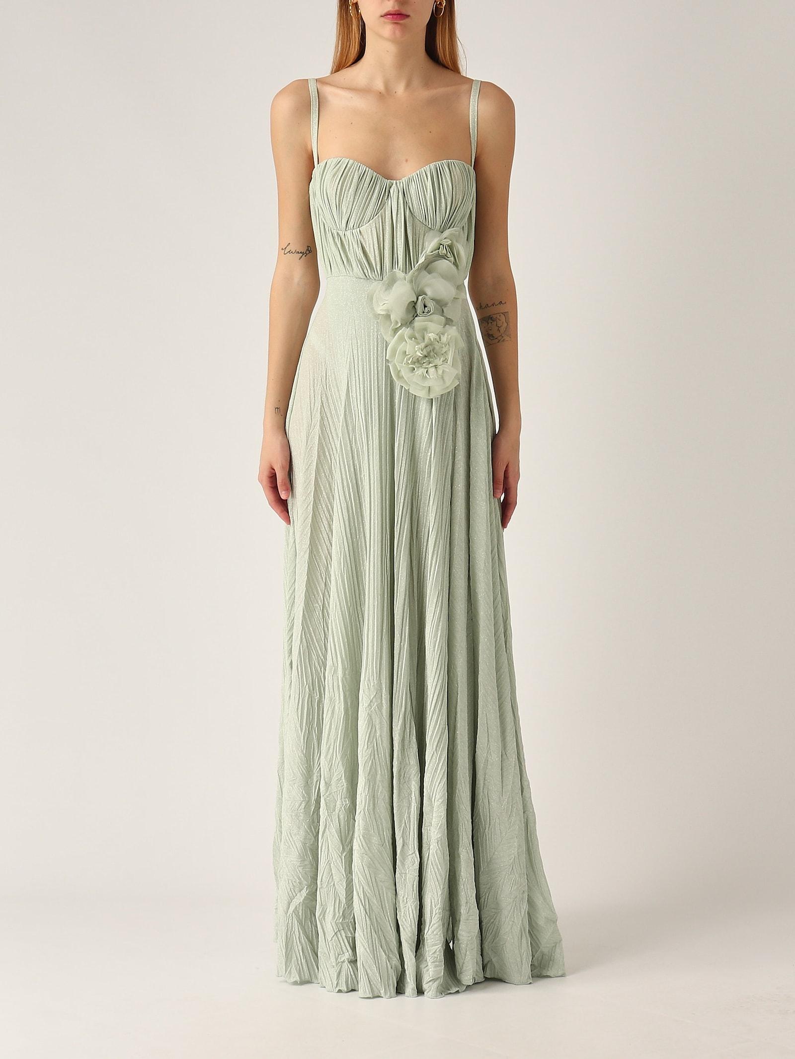 elisabetta franchi viscosa dress