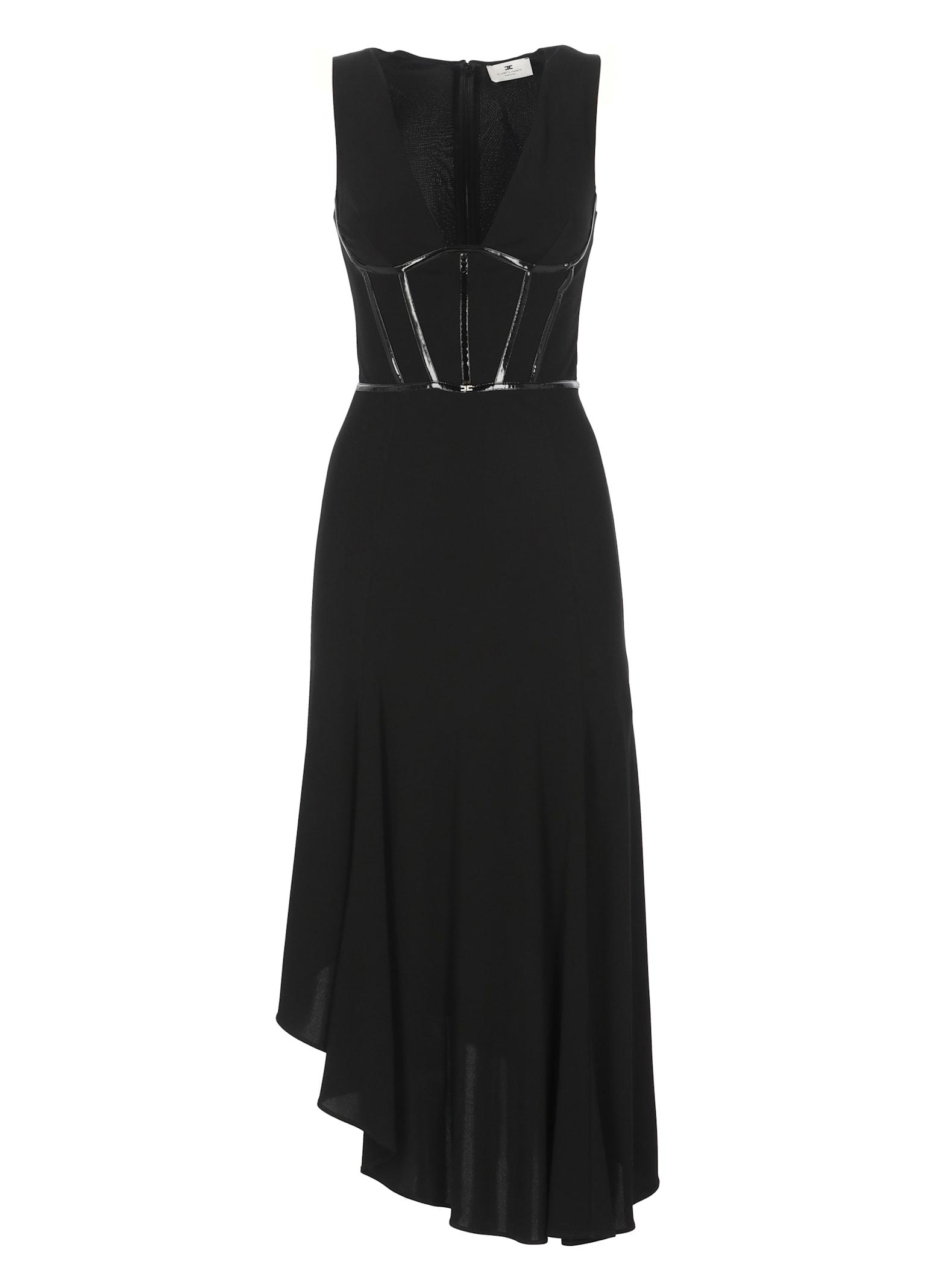 elisabetta franchi viscose dress
