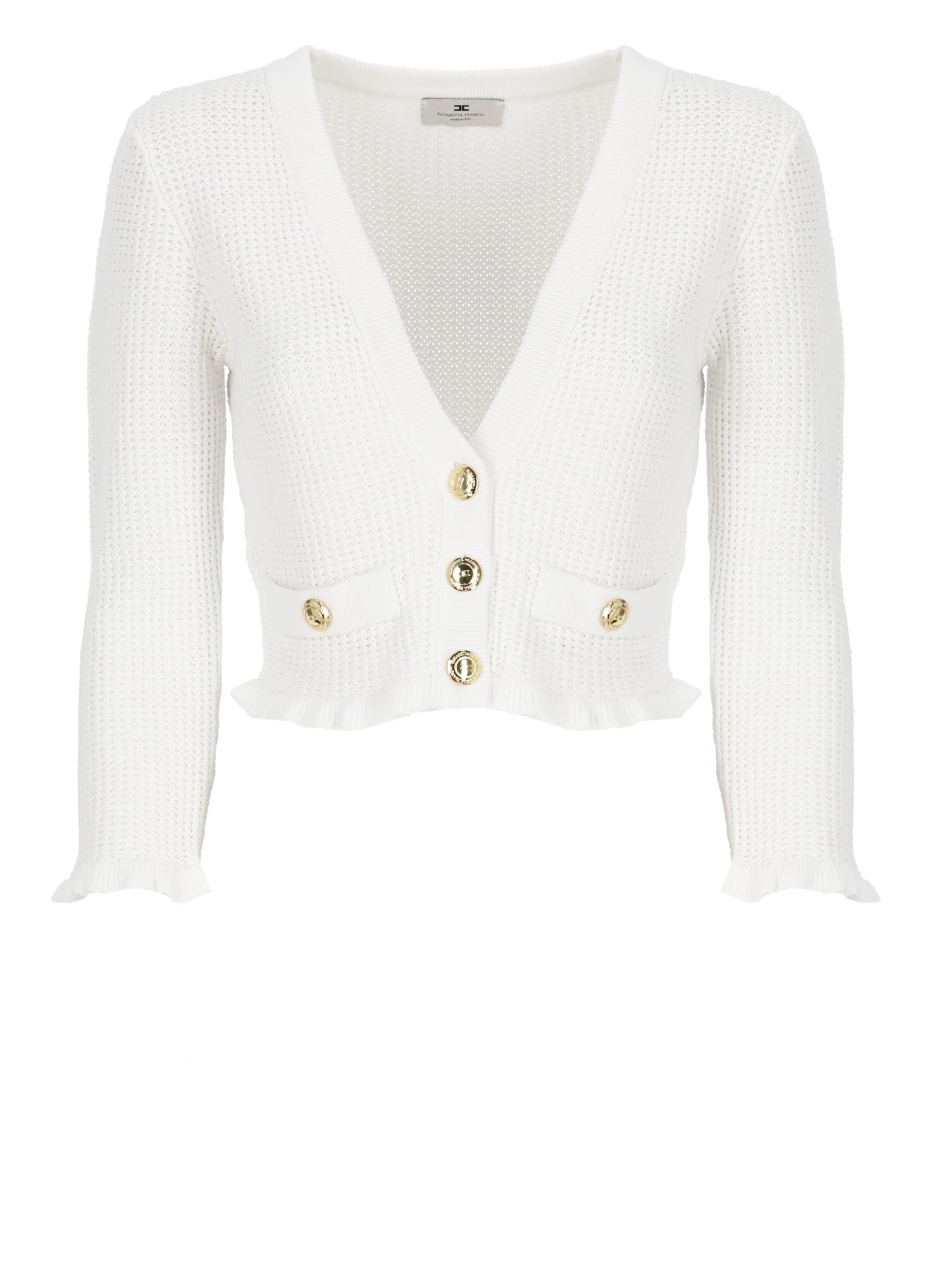 elisabetta franchi viscose sweater