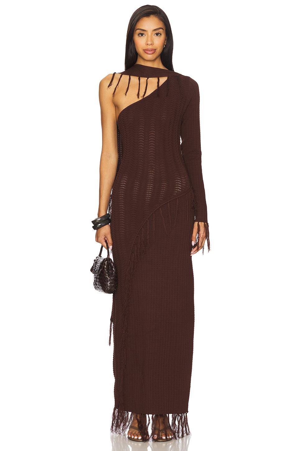 elise fringe dress