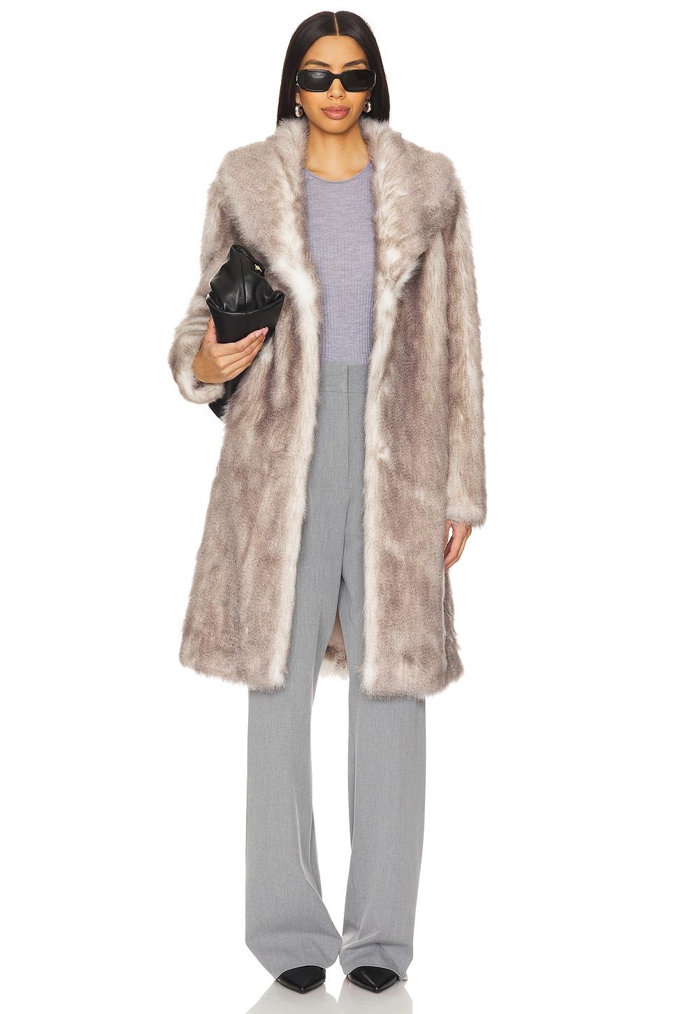 elixir faux fur coat