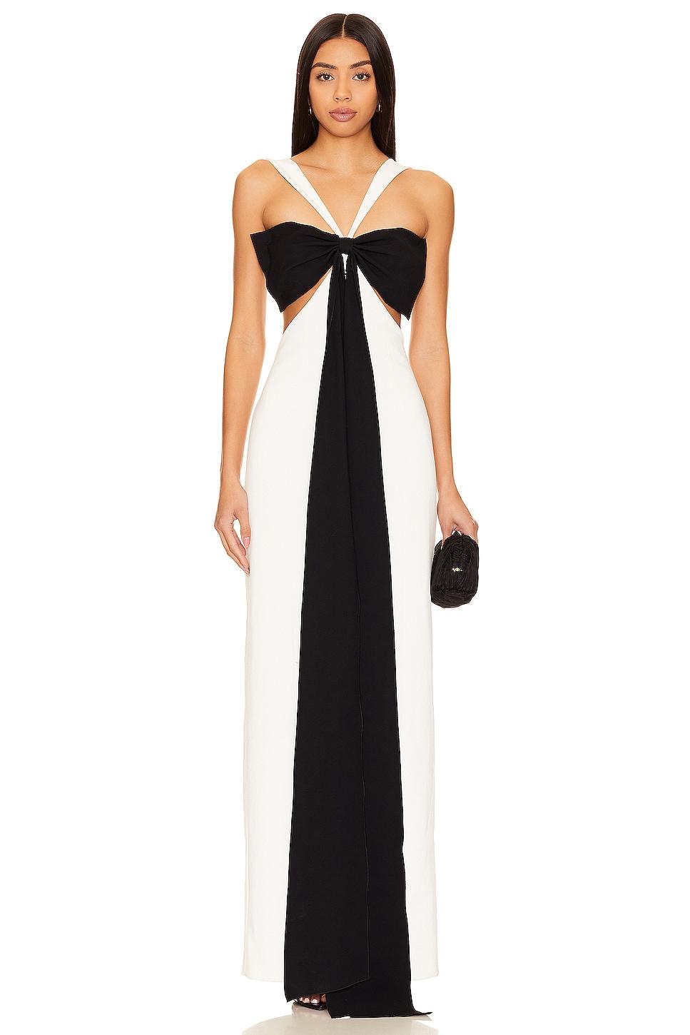 elizabeth bowed gown