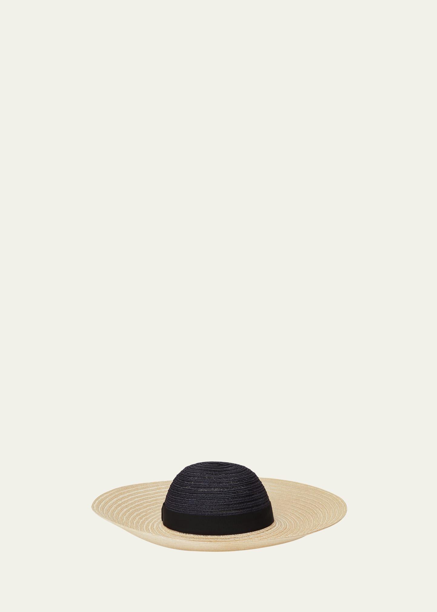 elizabeth braided hemp sun hat