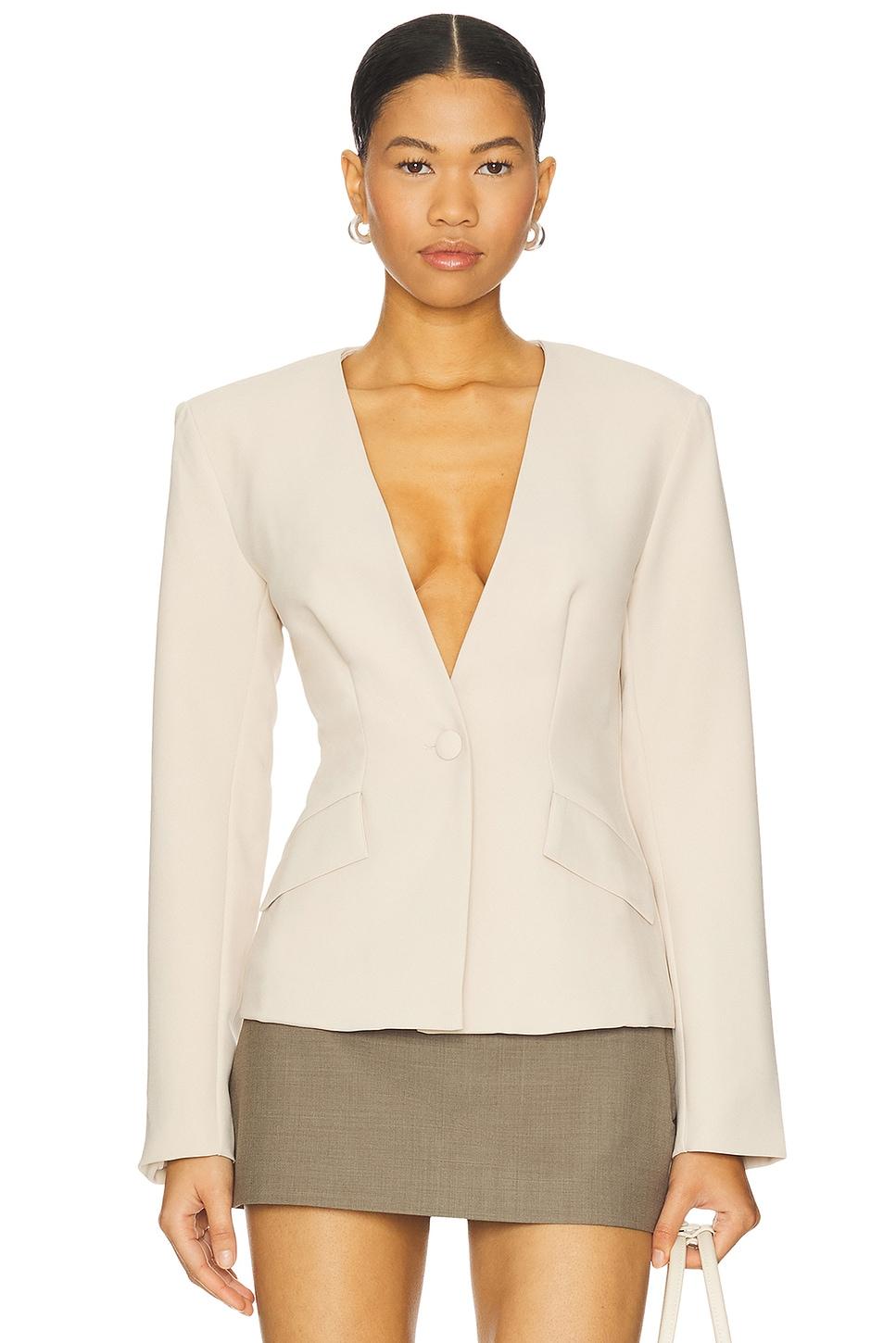 elizabeth deep v blazer