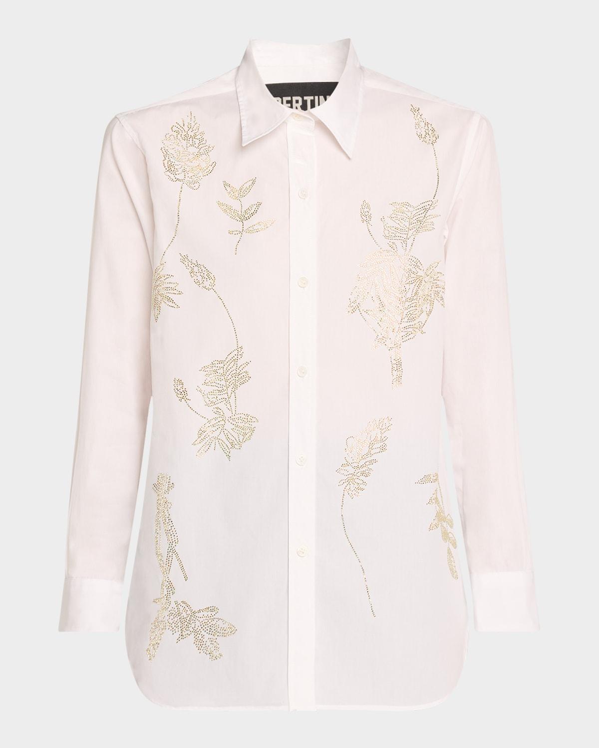 elizabeth st garden button-down shirt