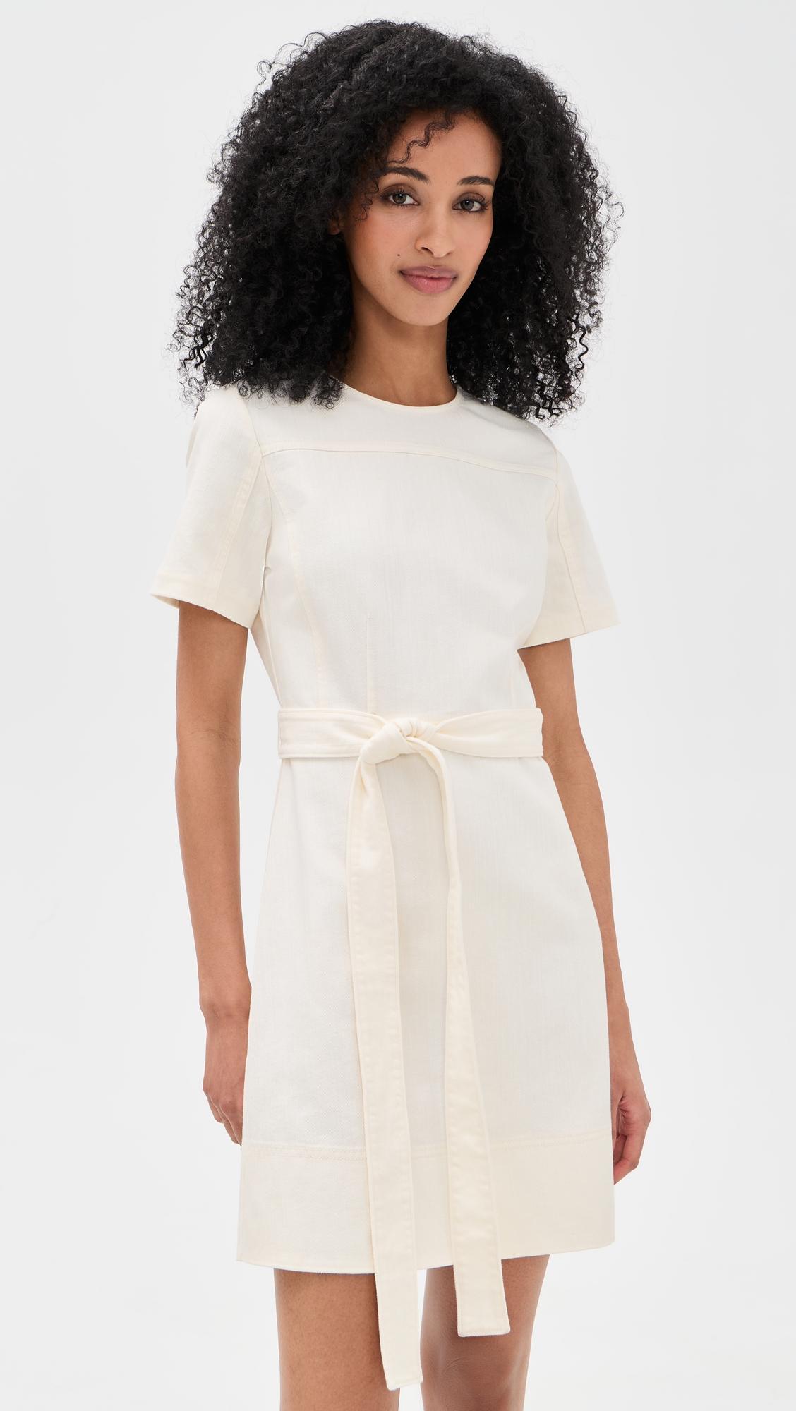 ella denim mini dress