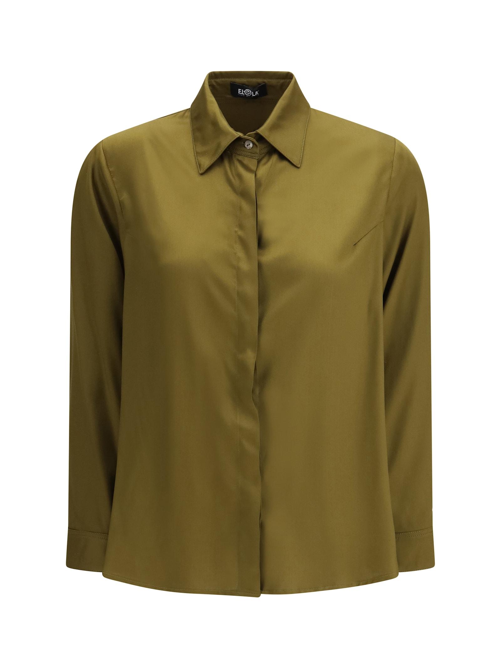 ella flared shirt in viscose