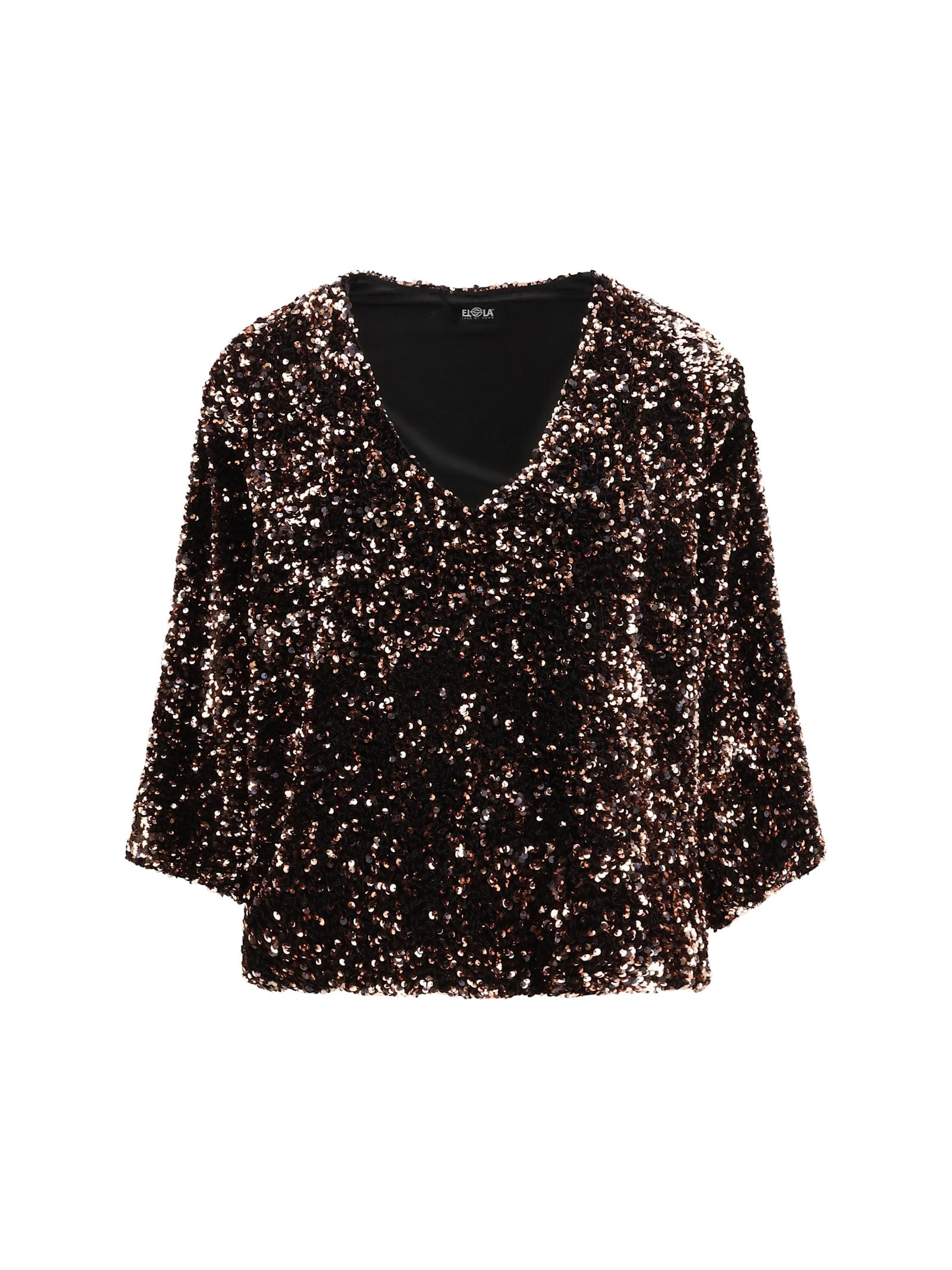 ella sequined blouse