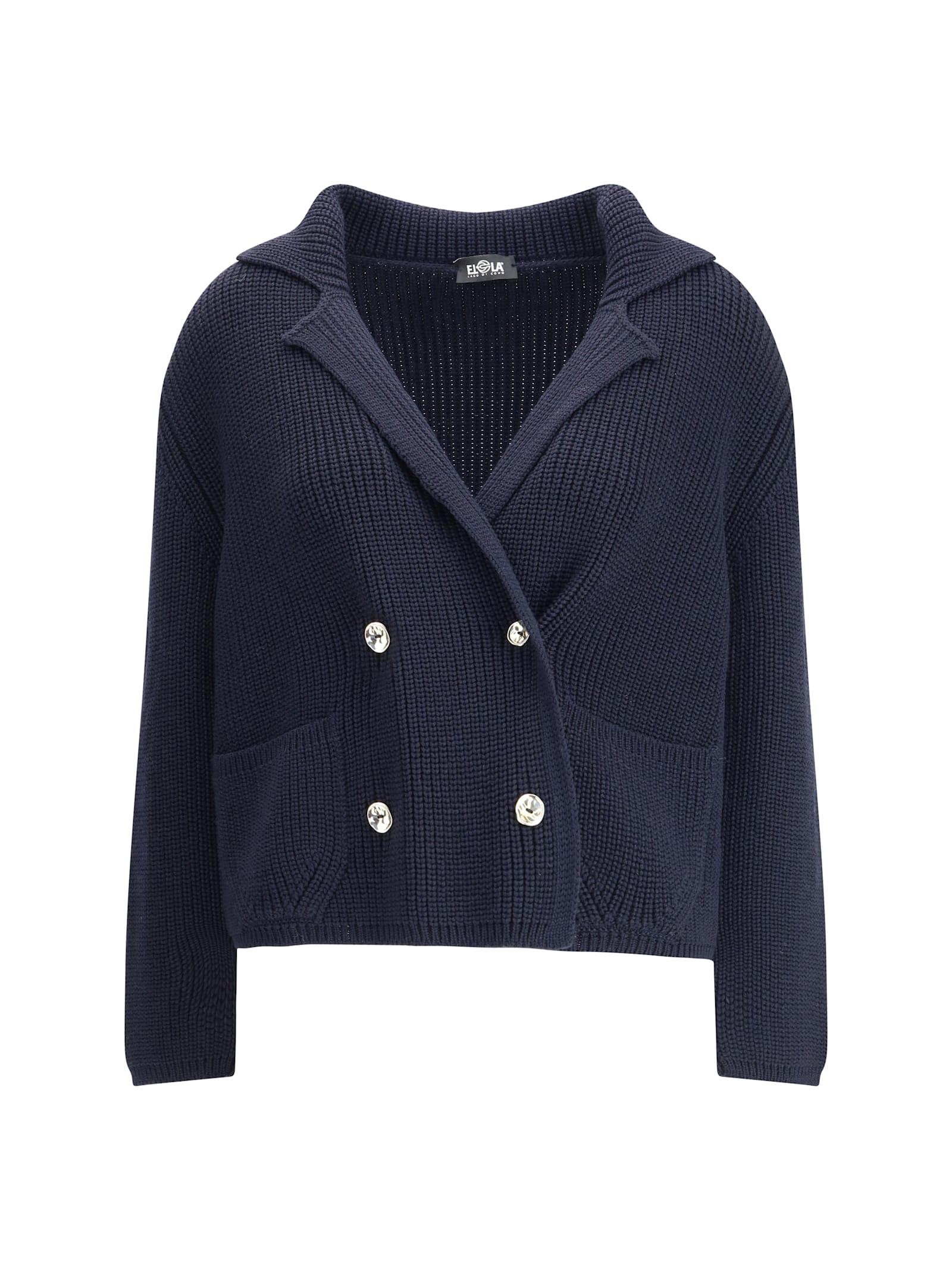 ella short cardigan with hook-and-eye closure