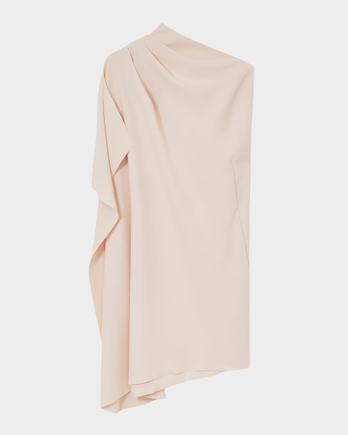ellery draped high-low shift dress