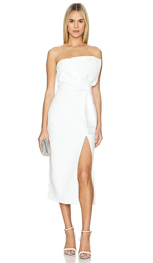 elliatt brighton dress in ivory.