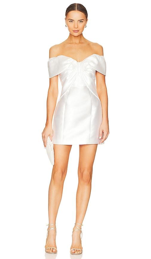 elliatt espousal dress in ivory.