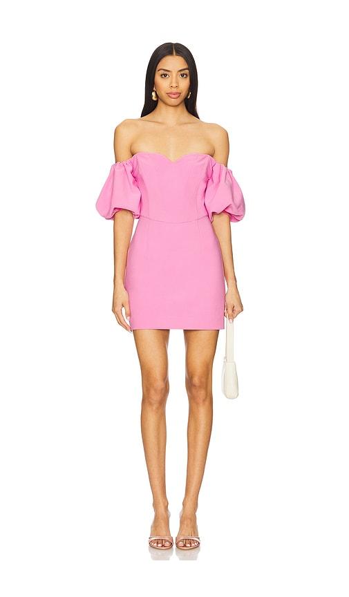elliatt gia mini dress in pink.