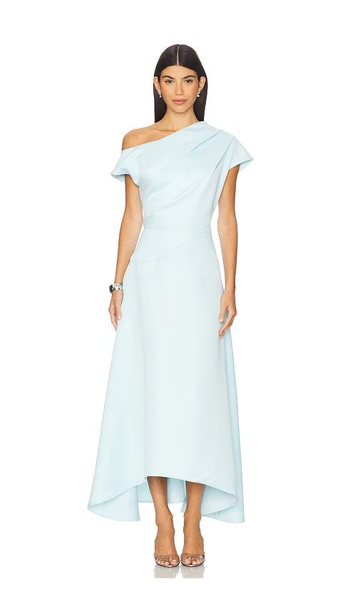 elliatt marissa gown in baby blue.