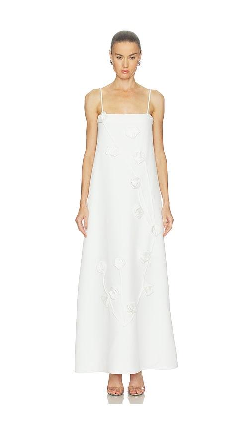elliatt nolana gown in white.