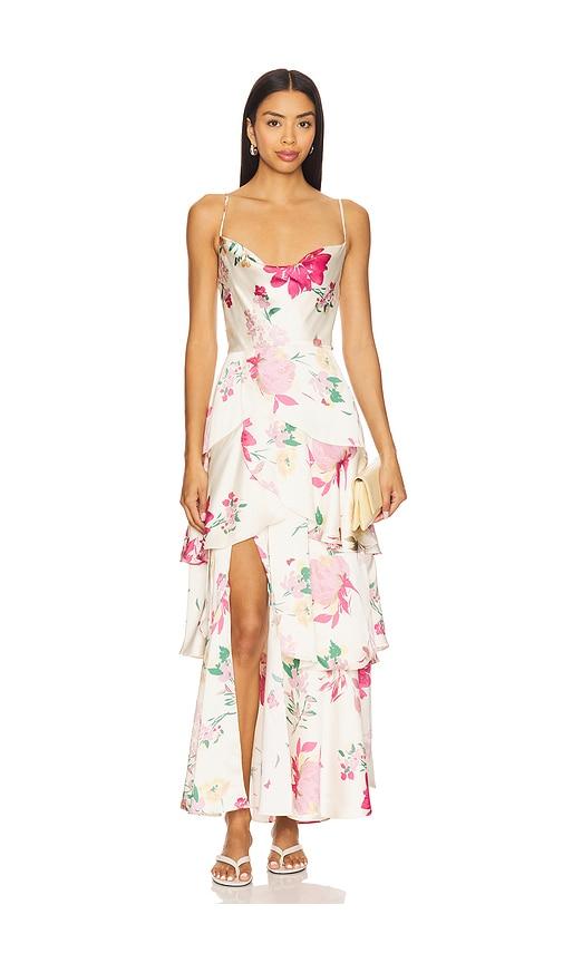 elliatt rosalina dress in ivory.