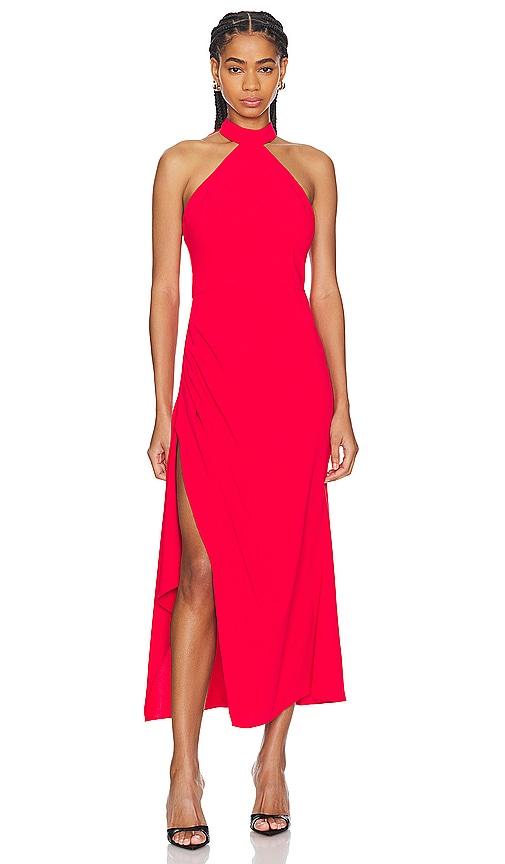elliatt sintra dress in red.