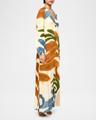 ellie embellished abstract-print maxi dress