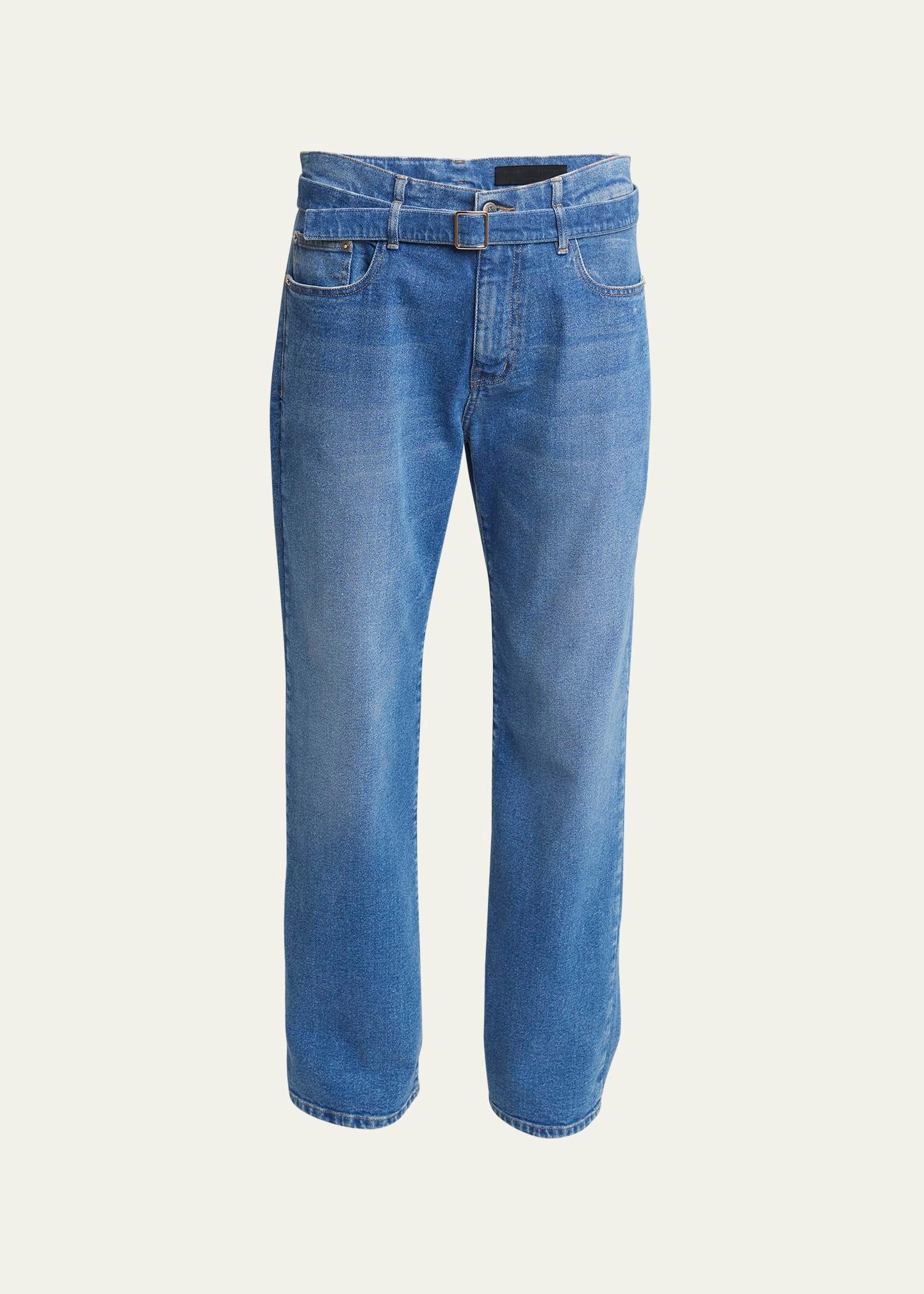 ellsworth boyfriend belted jeans