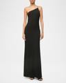 elodie asymmetric maxi dress